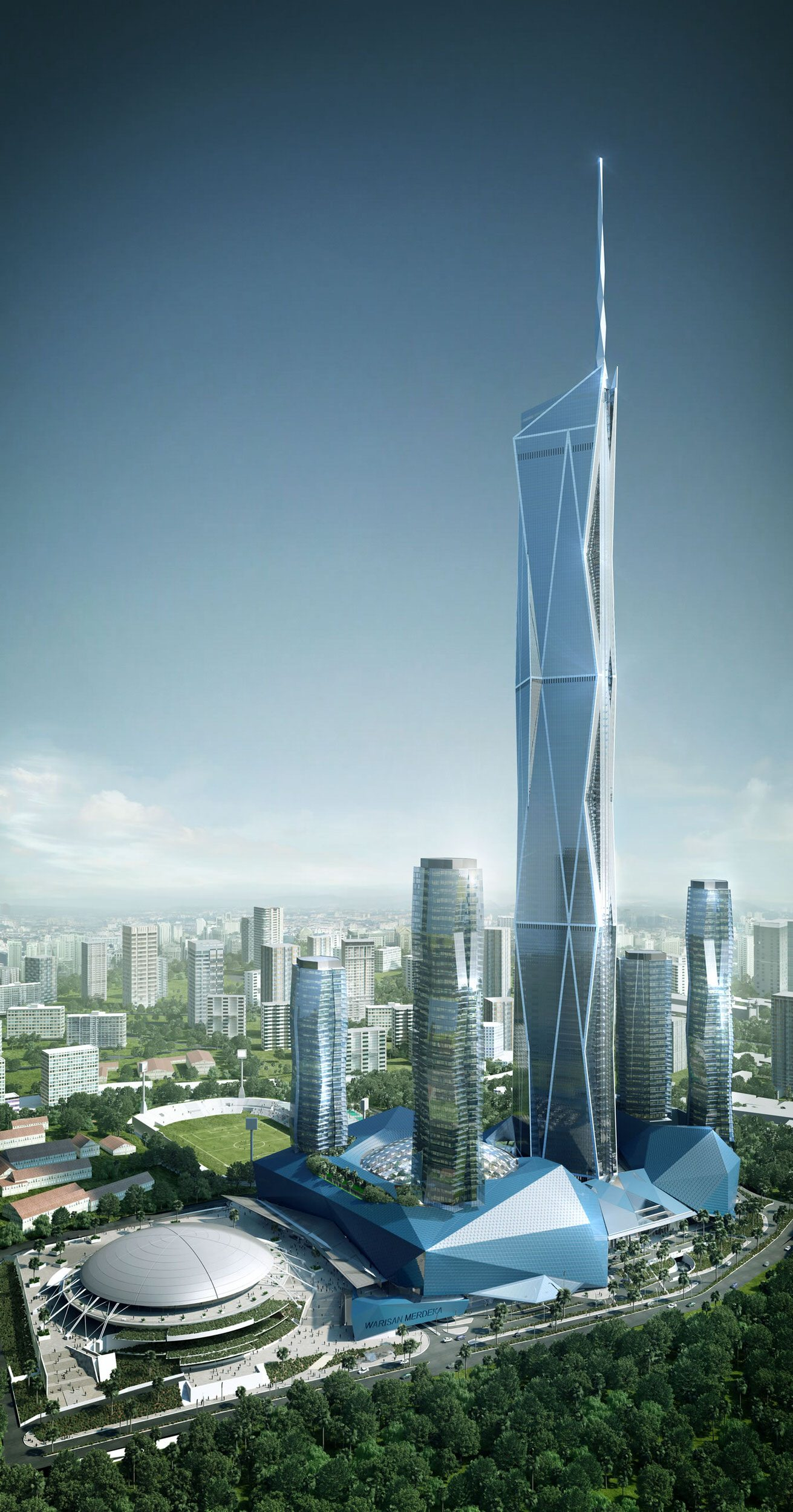 五大洲各自在建的最高摩天楼，依然是亚洲引领高度 第1张