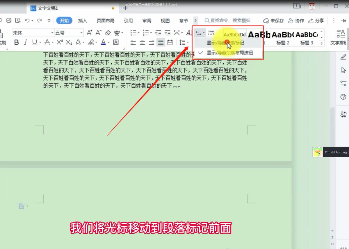 说一下普通word的空白页怎么删除 第5张