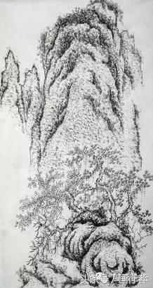 水墨画山水画绘画入门技法步骤图文详解 第13张