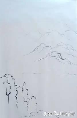 水墨画山水画绘画入门技法步骤图文详解 第21张