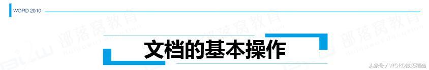 word教程第二讲：word文档的基本操作 第1张