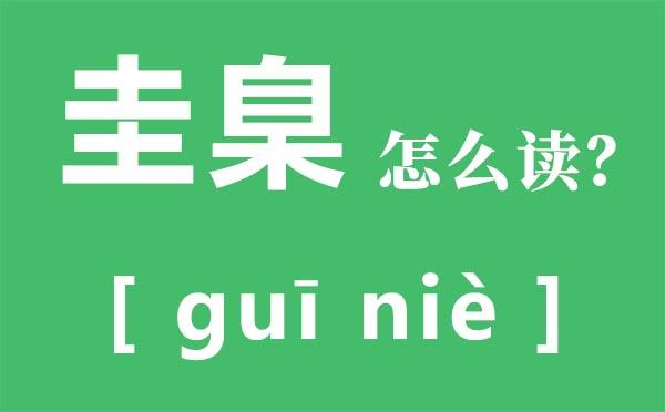 圭臬是什么意思怎么读「圭臬的解释及例句」 第1张
