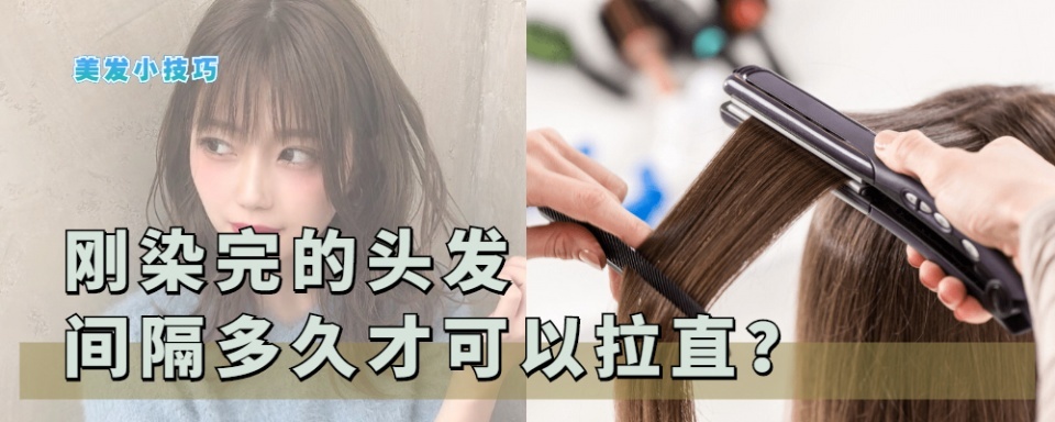 刚染的头发，做拉直等于“白染了”，不仅颜色掉光头发也更受损 第1张