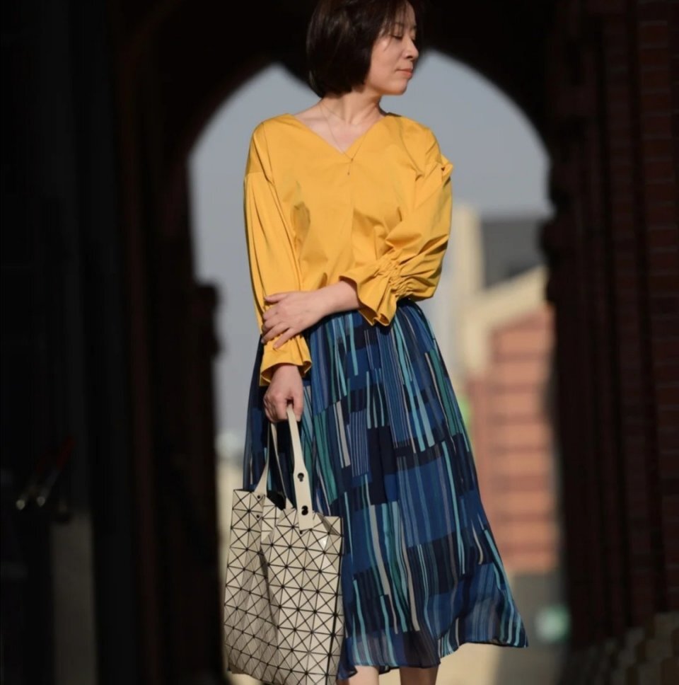 五十多岁的女人，要学会这三种搭配技巧，即使没有高颜值也很出彩 第13张