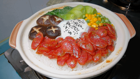 煲仔饭的家常做法，这两个步骤很重要，米饭香浓，出锅满屋飘香 第19张