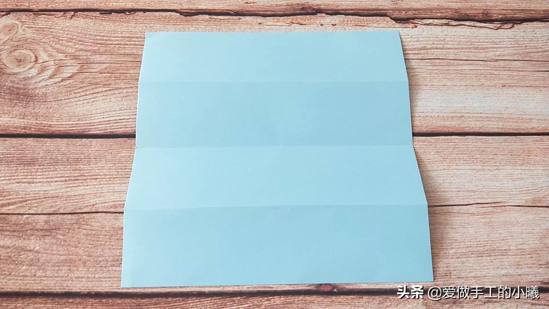 折纸教程：用卡纸折个收纳盒，简单又好看，收纳不烦恼 第13张