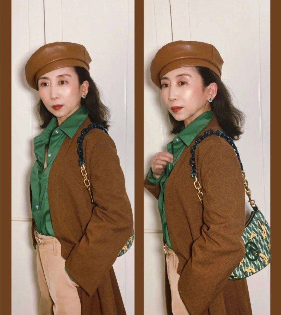 五十岁的女人会不会穿搭，学会这三点就行，和身材长相关系不大 第13张