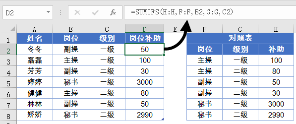 Excel数据查询，换个思路更简单 第7张