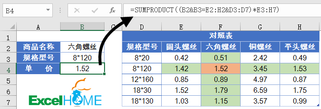 Excel数据查询，换个思路更简单 第11张