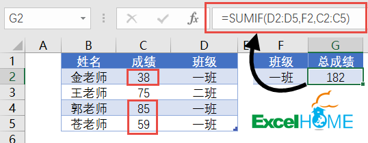 Excel常用函数公式20例 第5张