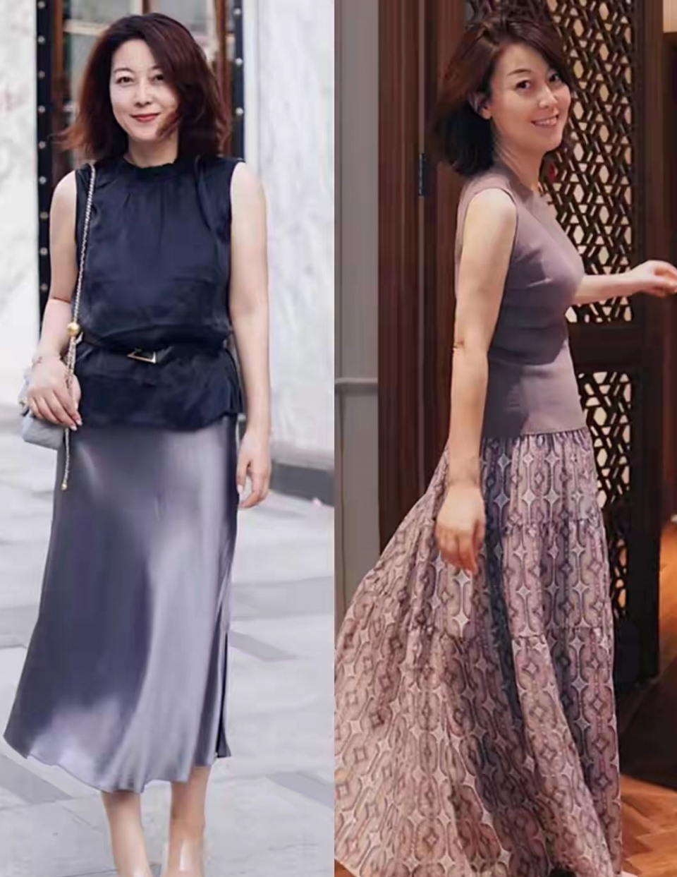 穿搭与年龄无关，这位博主三种单品搭配时髦减龄，看不出真实年龄 第13张
