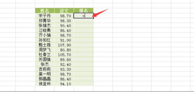excel进行数据排名，排序排名函数RANK的用法 第5张