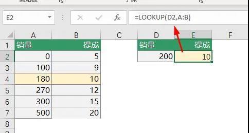 excel中Lookup函数的用法有哪些 第13张