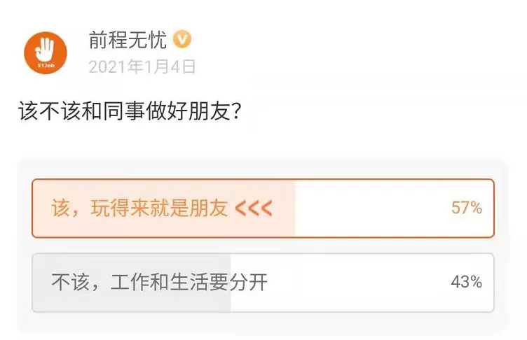 职场上，要和同事做朋友吗？ 第1张