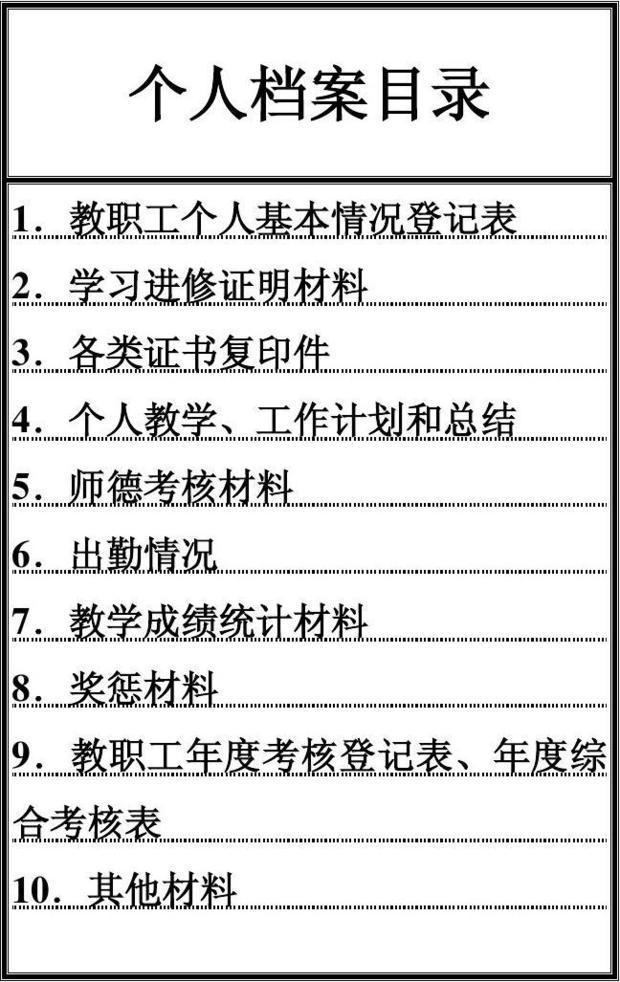 人事档案补办及存档流程 第1张