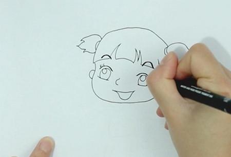 小学生简笔画步骤 第1张