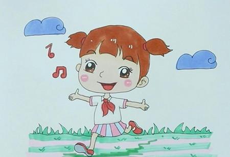 小学生简笔画步骤 第7张