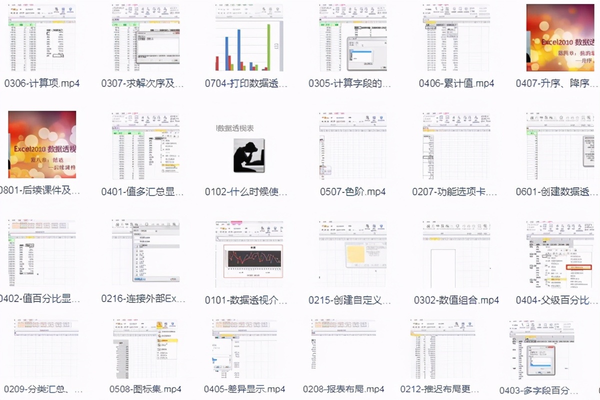 Excel从0基础到精通，300集全套教程，视频+模板+笔记 第9张