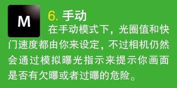 单反相机模式转盘上11个小图标功能介绍-6 第15张