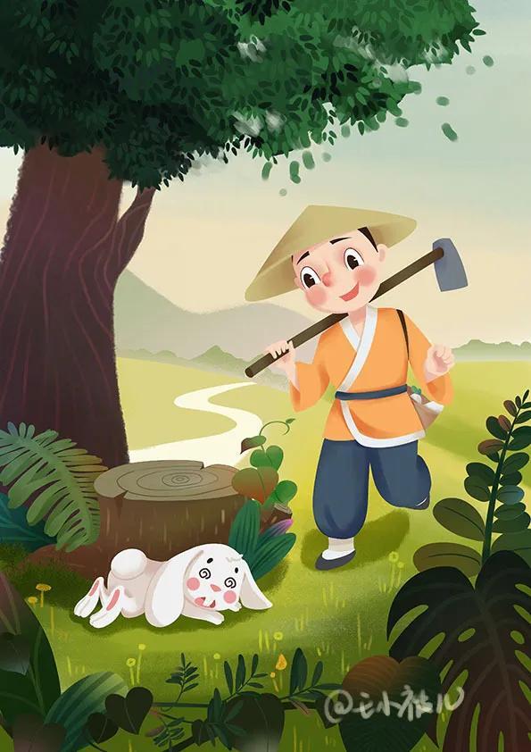 成语故事（191）守株待兔 第1张