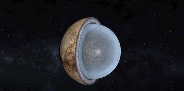 冥王星上看太阳，耀眼难掩凄凉，暗流涌动的冰川下，会有生命吗？ 第37张