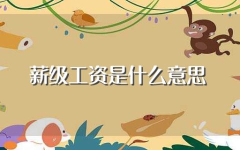 薪级工资是什么意思（薪级工资解释）