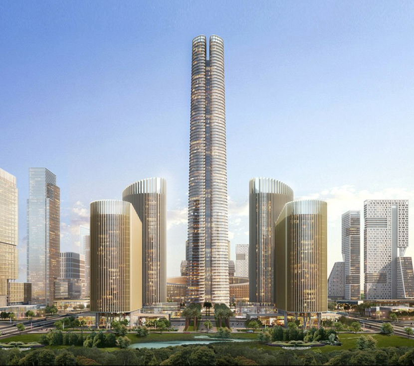 五大洲各自在建的最高摩天楼，依然是亚洲引领高度 第57张