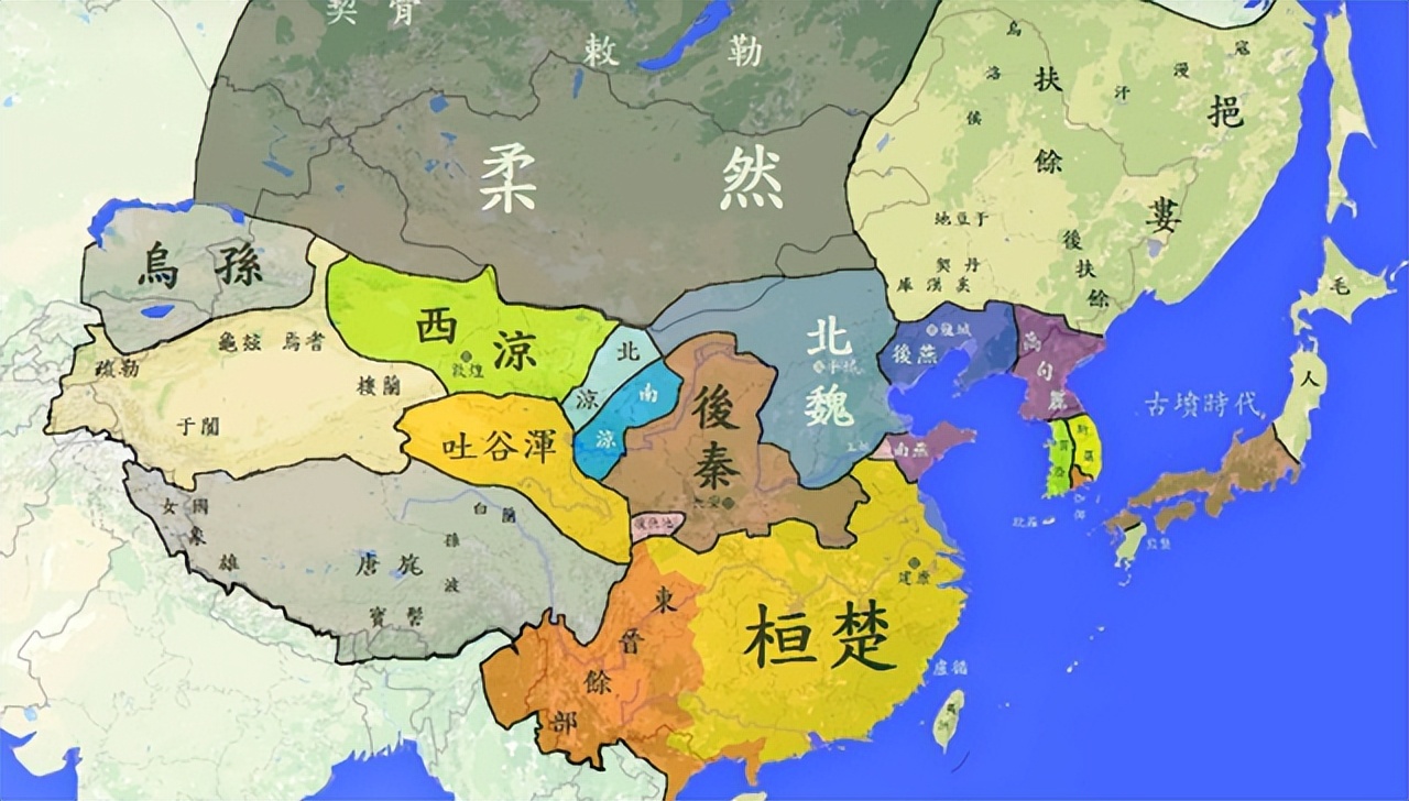 柔然王国君主世系图说 第1张