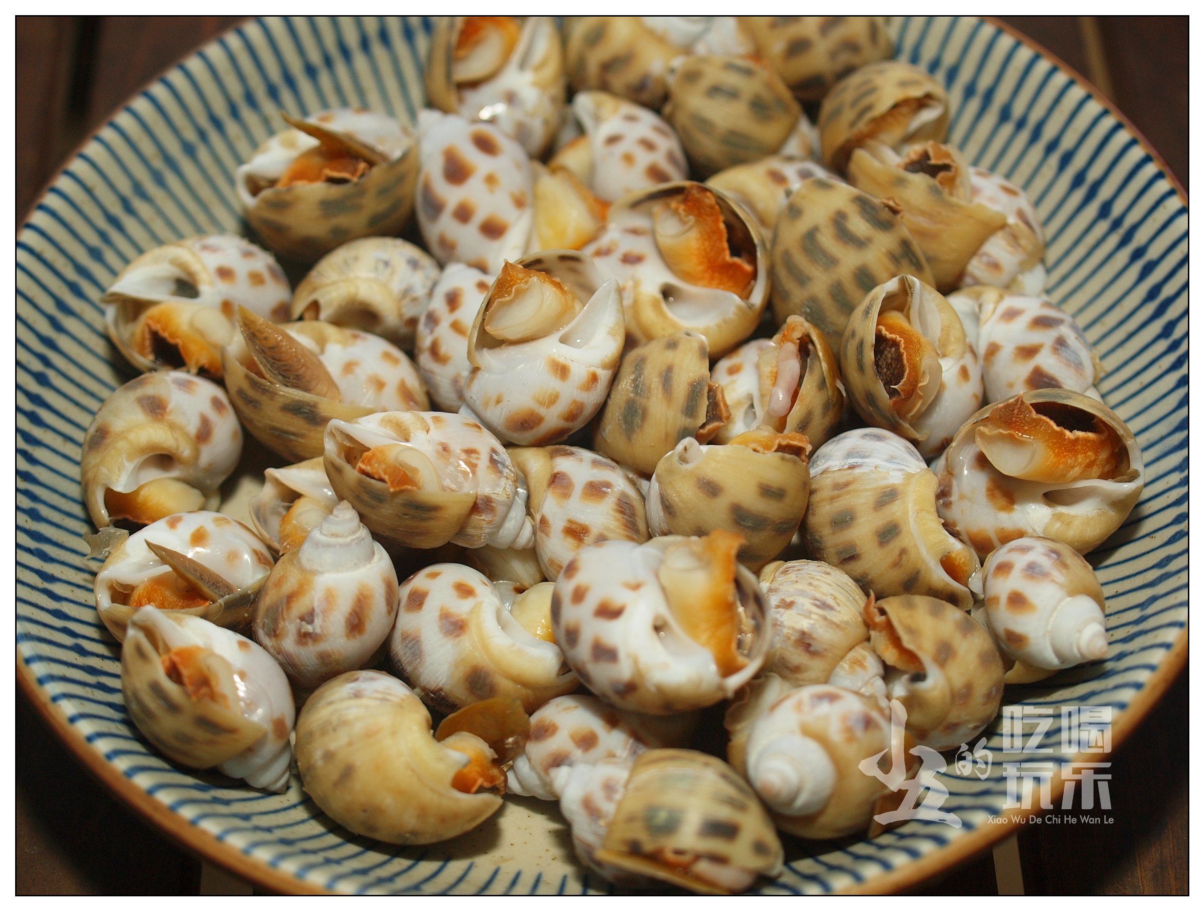 原汁原味的白灼花螺，这是吃海鲜的最佳打开方式 第3张