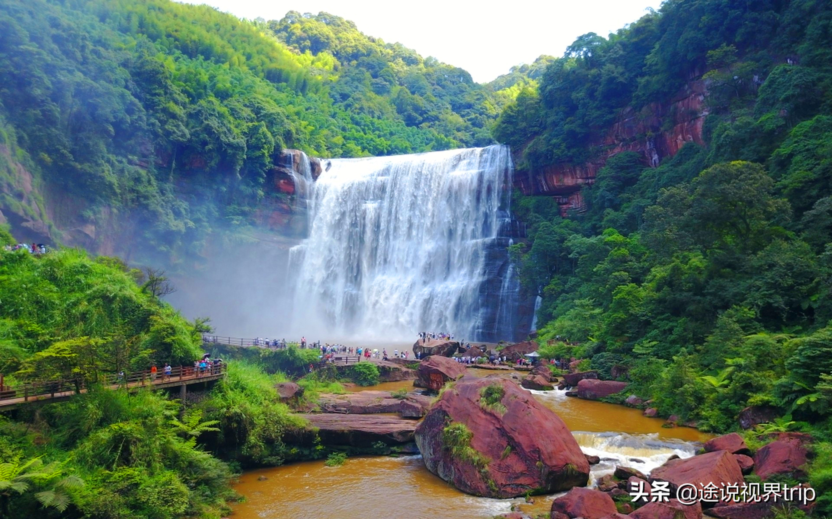 中国十大瀑布排行榜（国内十大最美的瀑布排行榜） 第27张