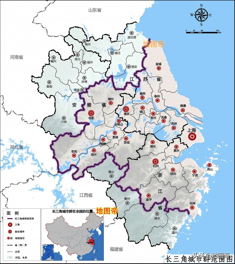 长三角地区经济占全国四分之一，有哪些城市？ 第13张