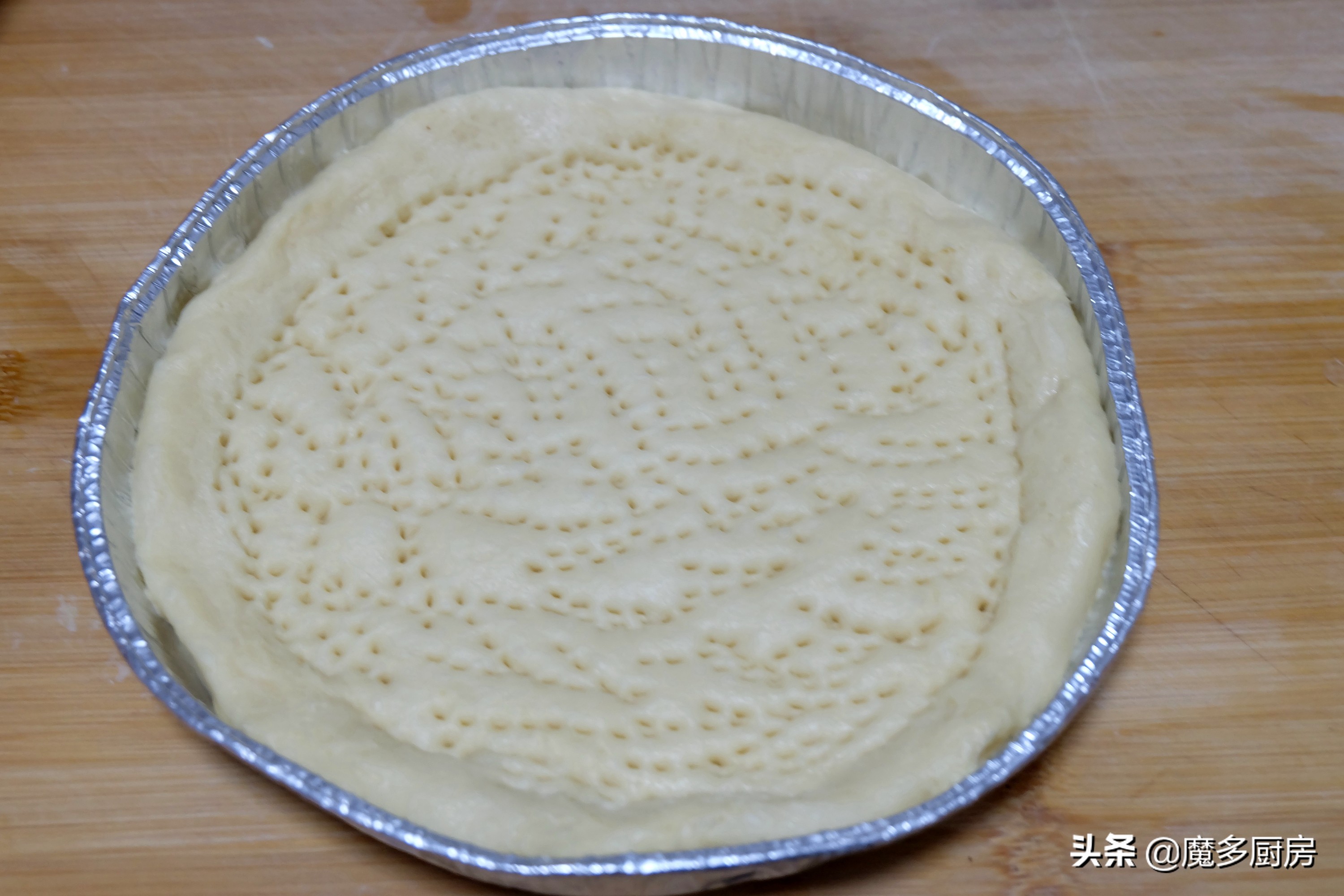 孩子要吃披萨，妈妈早起动手做，香软拉丝简单易做，油糖盐全省了 第15张