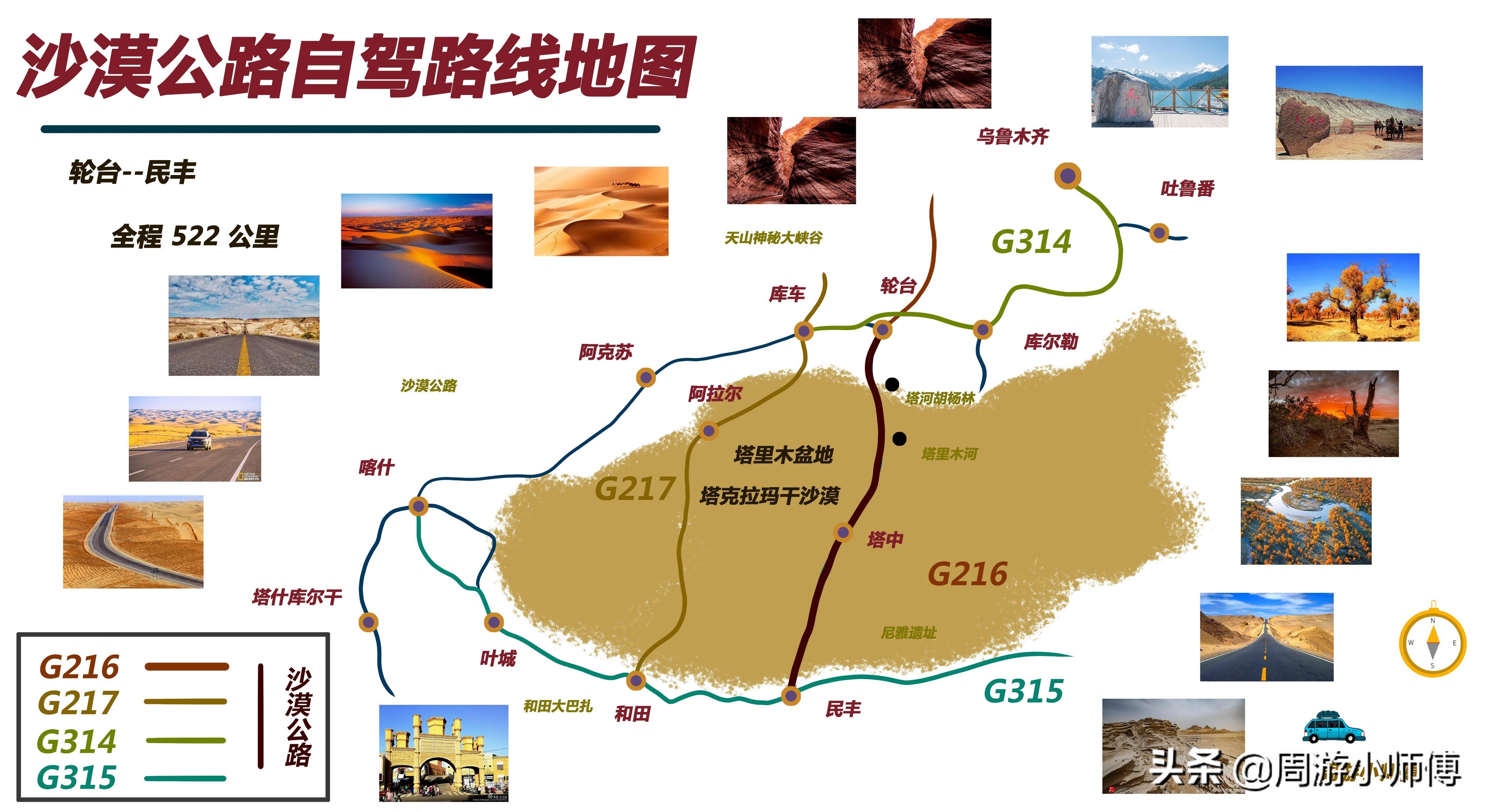 新疆自驾游最佳路线（新疆自驾10条精华路线地图攻略） 第19张