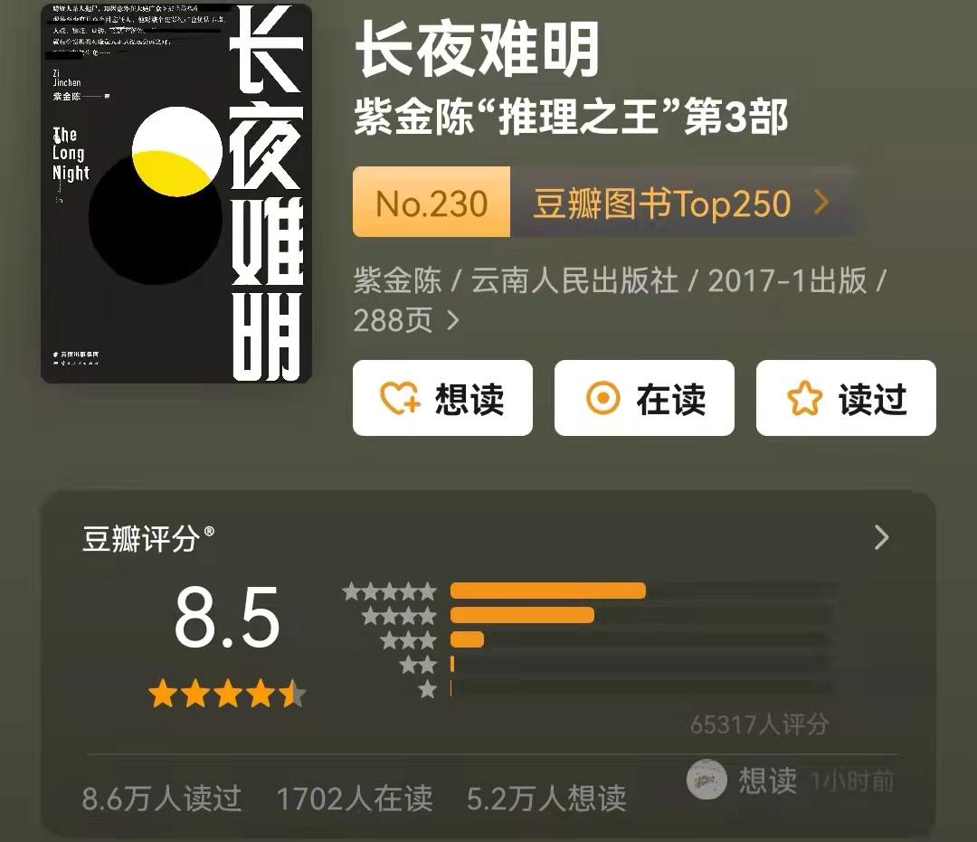 国产十大推理小说（盘点推理小说十大巅峰之作） 第1张