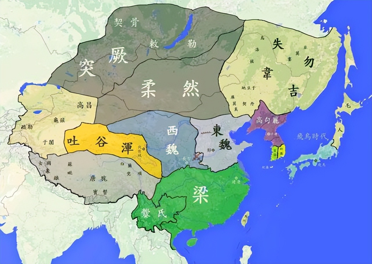 柔然王国君主世系图说 第3张