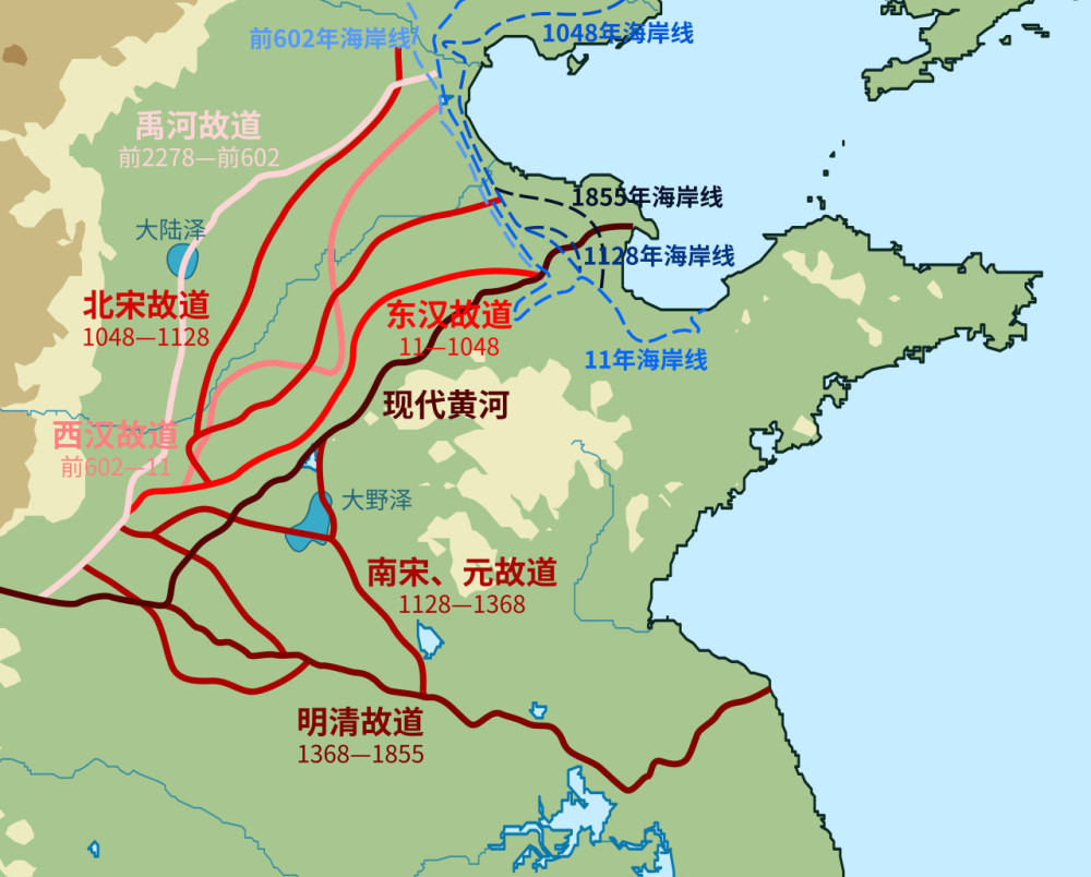 黄河泥沙流入渤海数千年，为什么没有把它填满？专家：根本不可能 第7张