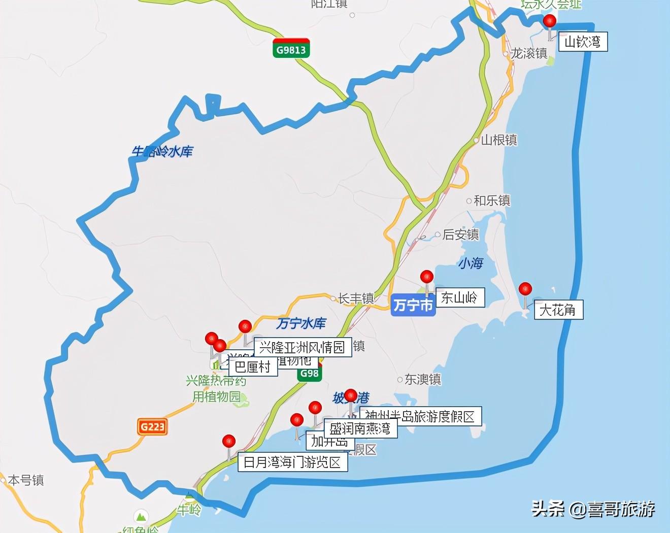 万宁旅游攻略十大必去景点（海南万宁自驾游玩十大景区推荐） 第1张