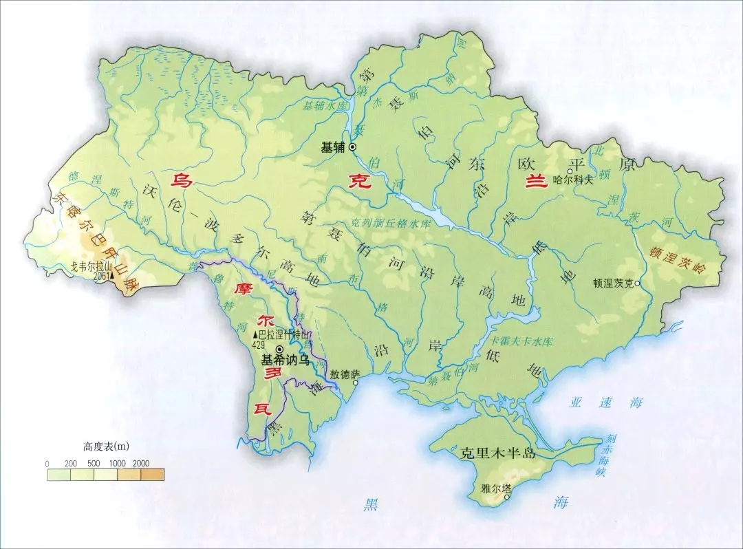 从乌克lan的自然地理状况来看，在现代战争中几乎是无险可守 第9张