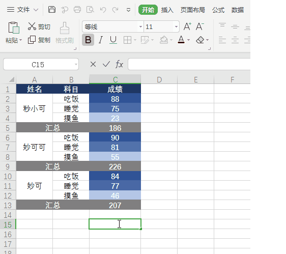 个Excel求和技巧，让你再不用为大量数据发愁，“下班快人一步”"