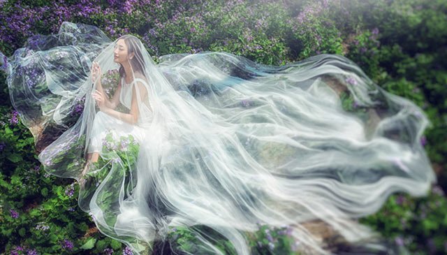 婚纱摄影自然光森系外景攻略 第11张
