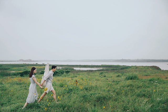 婚纱摄影自然光森系外景攻略 第21张
