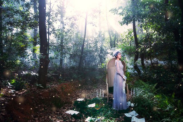 婚纱摄影自然光森系外景攻略 第29张