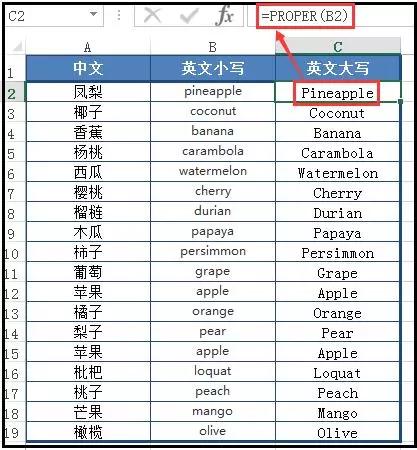 Excel技巧：英文字母大小写快速切换 第7张