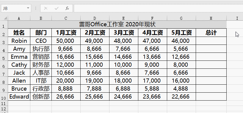 Excel三种求和方式，原来是这么玩 第3张
