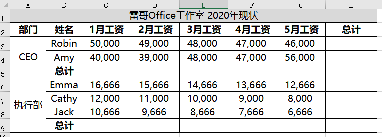 Excel三种求和方式，原来是这么玩 第5张