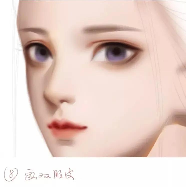 板绘怎么画古风头像?板绘画古风头像图文详细步骤 第15张