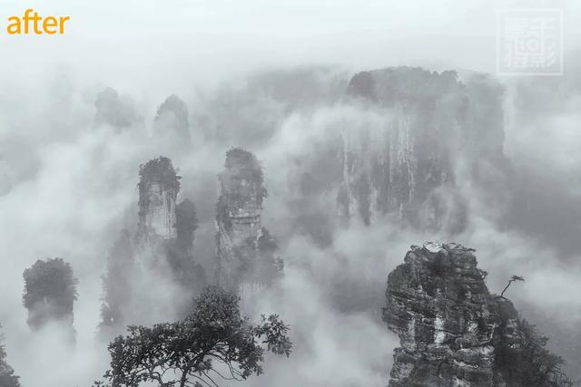 怎么用PS把仿国画图片处理成水墨效果？超详细教程 第7张