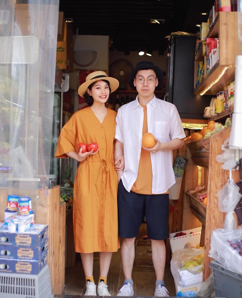 情侣装怎么穿出与众不同感？10组小清新情侣搭配，简约时尚有新意 第15张