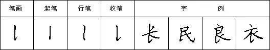 硬笔书法入门：斜提、短提、竖提的写法练习 第3张