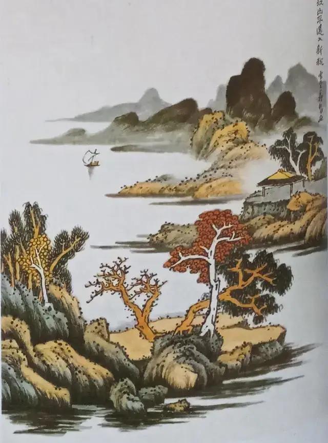 中国画山水画设色详细教程【实用】 第1张